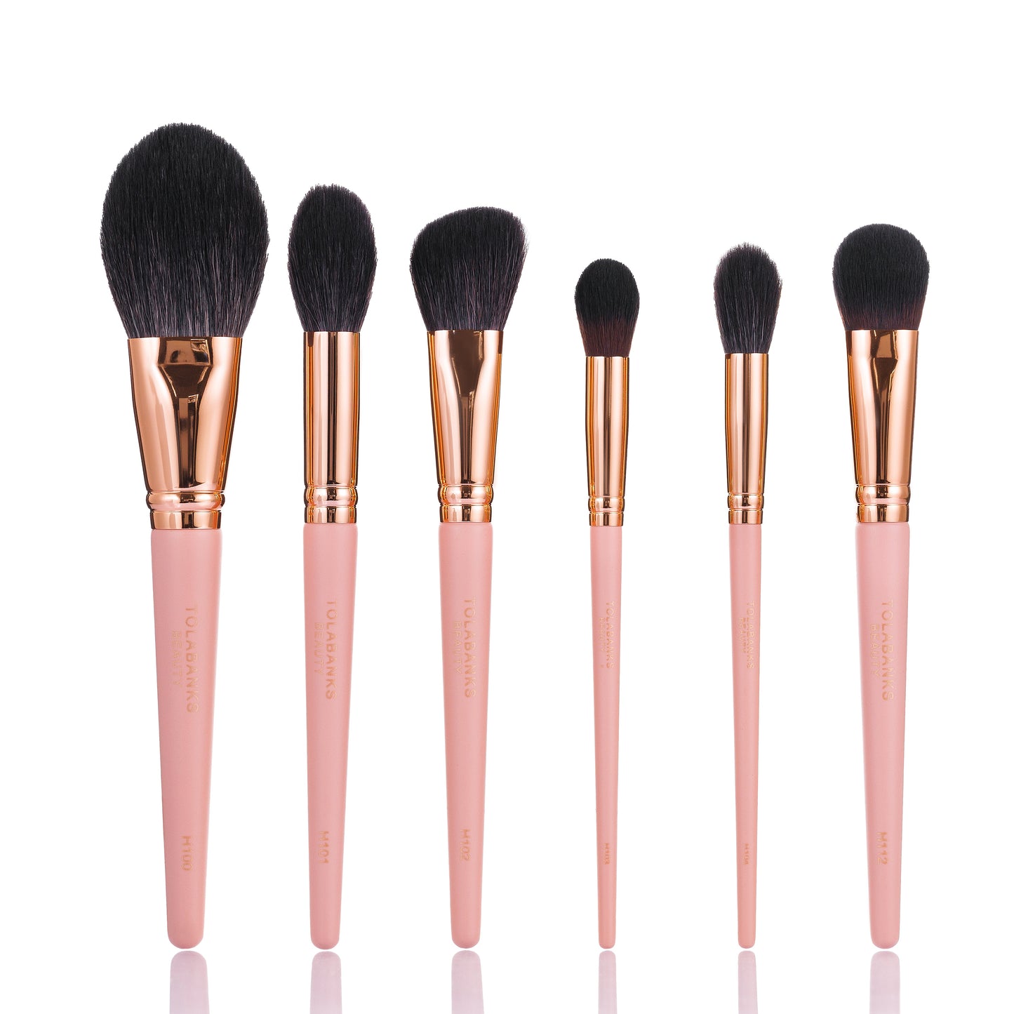 DELUXE PERFORMANCE FACE BRUSHES (6PCS)