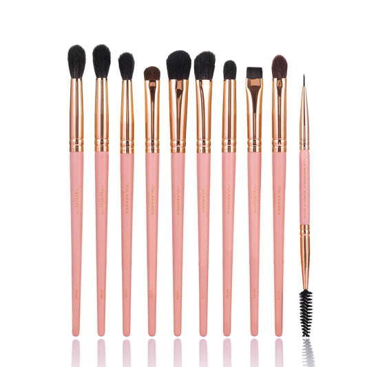 DELUXE PERFORMANCE EYE BRUSHES (10PCS)